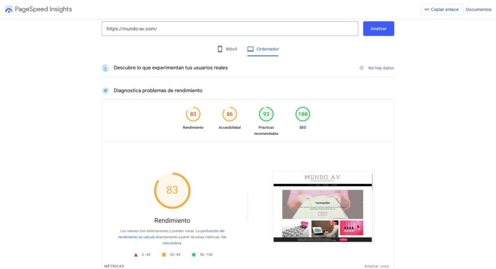 PageSpeed Insights