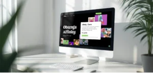 Interfaz del nuevo sistema de diseño gratuito de Canva con Affinity