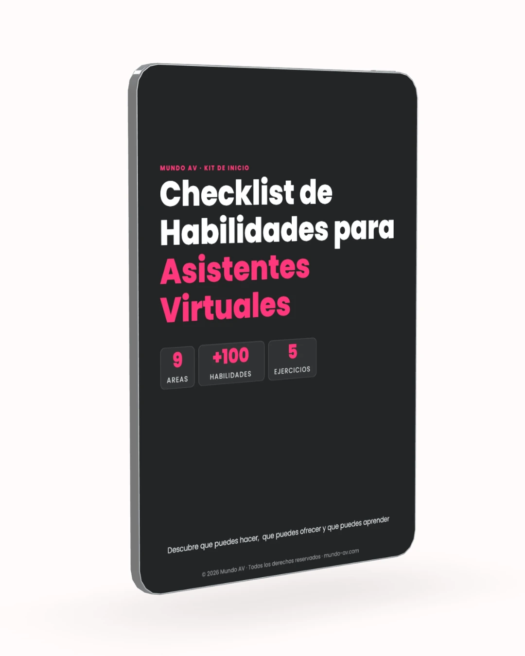 Checklist de habilidades para Asistentes Virtuales