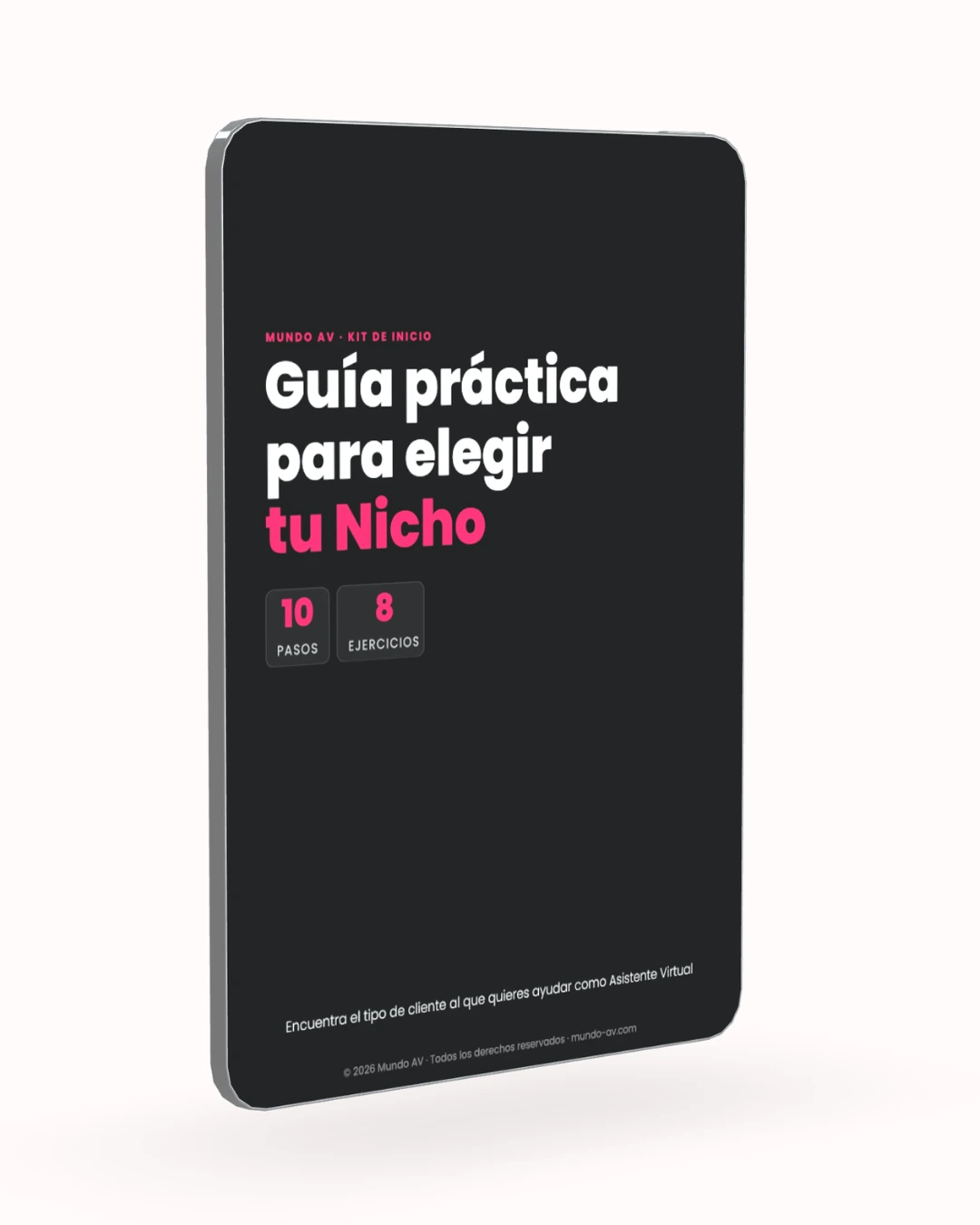 Workbook para elegir nicho como Asistente Virtual